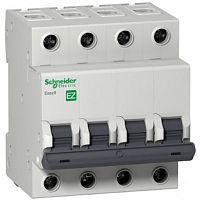 Выключатель автоматический Schneider Electric Easy9 4п 32А B 4.5кА картинка